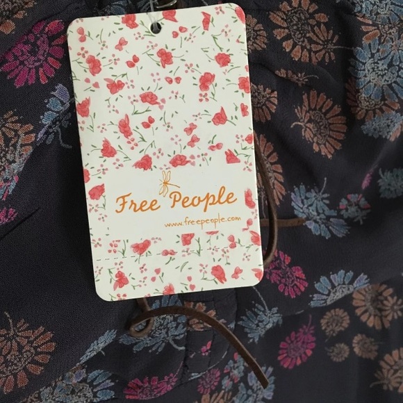 NWT Free People Dress, Yours Truly, Lace Up.💙 - Picture 3 of 8